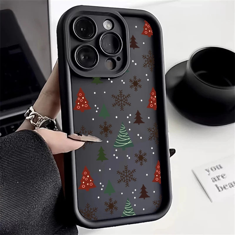 Phone Case For Xiaomi Redmi Note 14 13 12 Pro Plus 5G 12S 11S 11 10 Redmi 13C 14C 12 13 Merry Christmas New Year Gift Soft Cover
