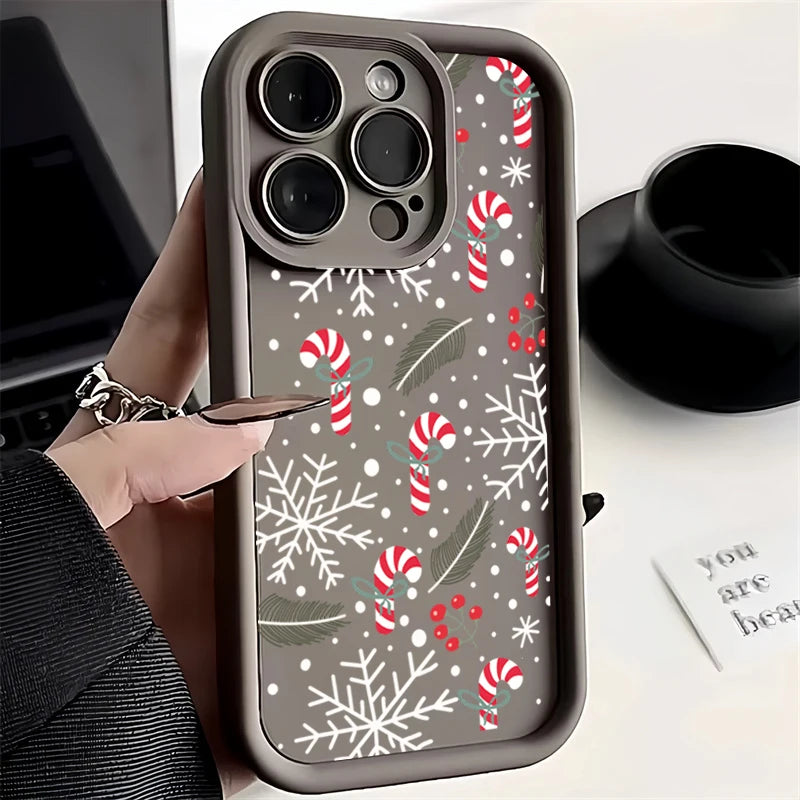 Phone Case For Xiaomi Redmi Note 14 13 12 Pro Plus 5G 12S 11S 11 10 Redmi 13C 14C 12 13 Merry Christmas New Year Gift Soft Cover