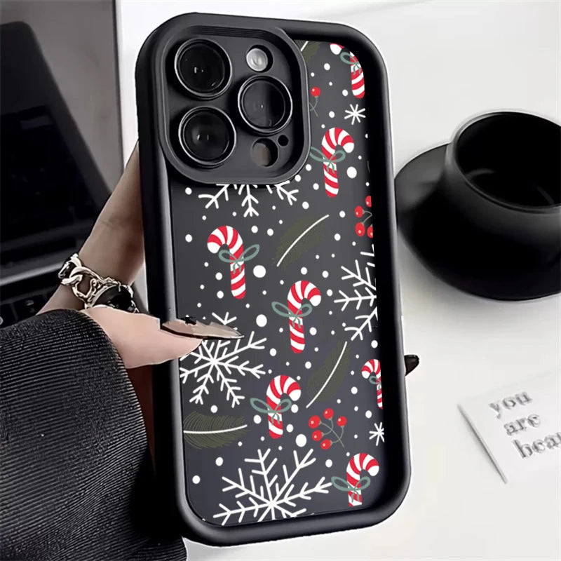 Phone Case For Xiaomi Redmi Note 14 13 12 Pro Plus 5G 12S 11S 11 10 Redmi 13C 14C 12 13 Merry Christmas New Year Gift Soft Cover