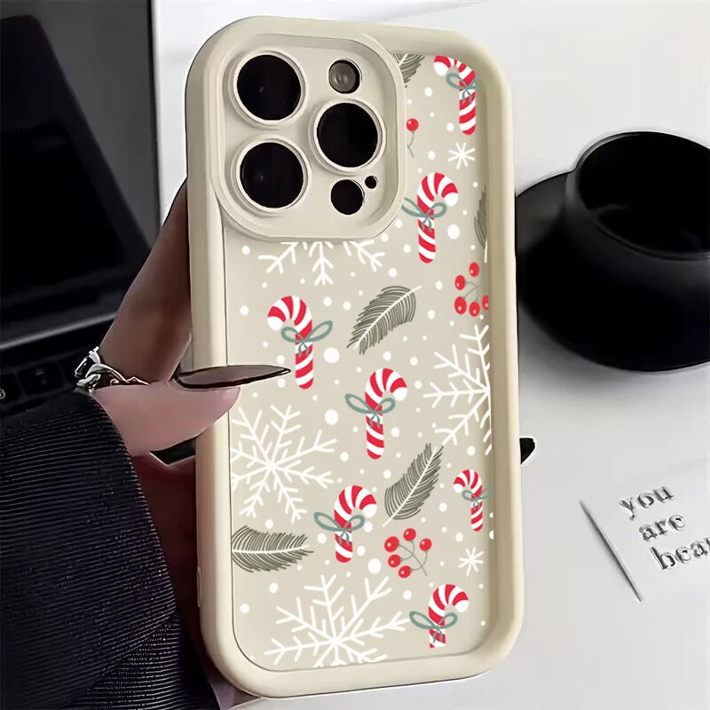 Phone Case For Xiaomi Redmi Note 14 13 12 Pro Plus 5G 12S 11S 11 10 Redmi 13C 14C 12 13 Merry Christmas New Year Gift Soft Cover