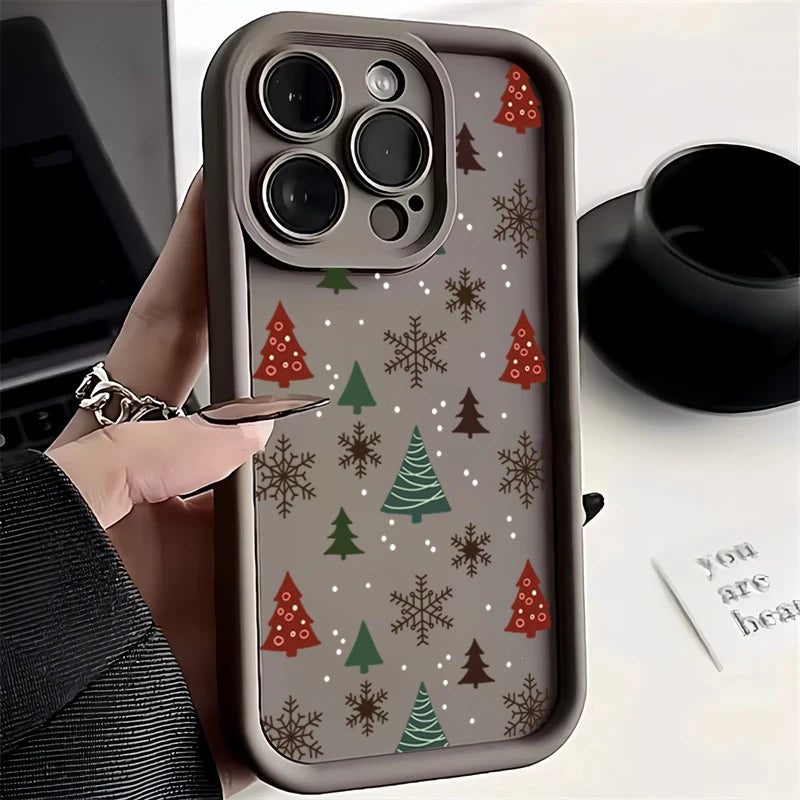 Phone Case For Xiaomi Redmi Note 14 13 12 Pro Plus 5G 12S 11S 11 10 Redmi 13C 14C 12 13 Merry Christmas New Year Gift Soft Cover