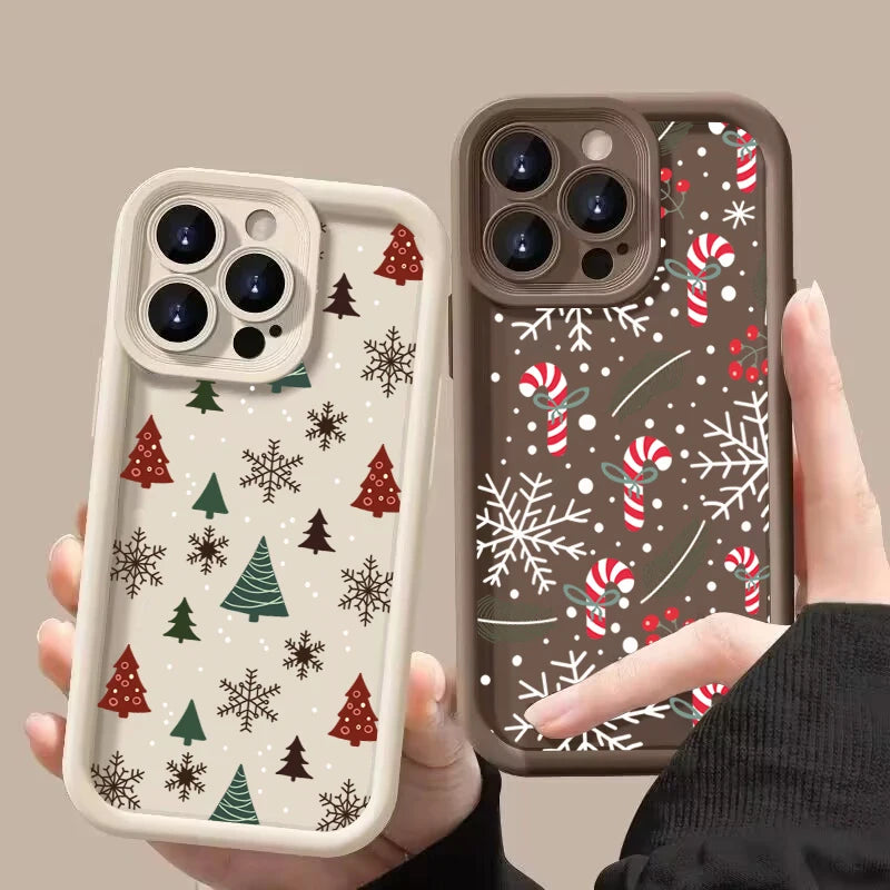Phone Case For Xiaomi Redmi Note 14 13 12 Pro Plus 5G 12S 11S 11 10 Redmi 13C 14C 12 13 Merry Christmas New Year Gift Soft Cover